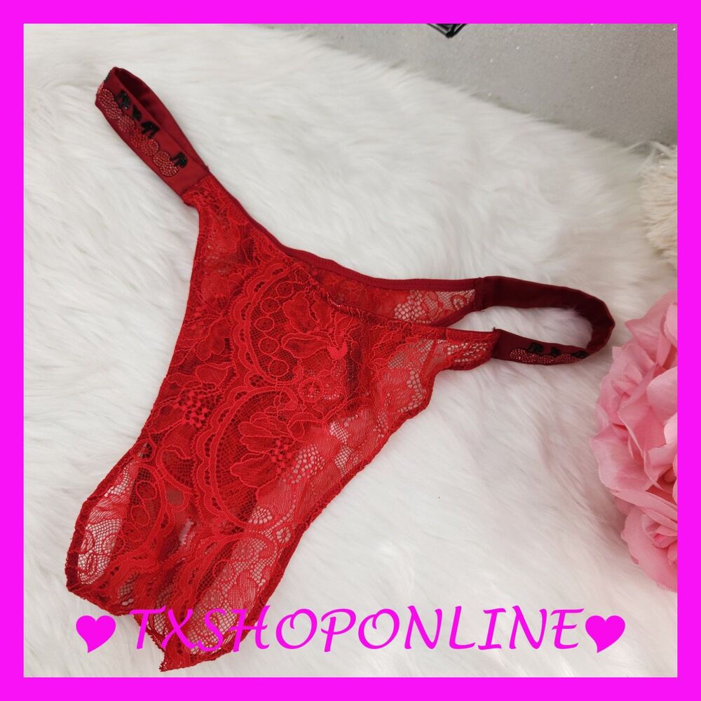 💗👙Victoria's Secret Very Sexy Open Shine Strap Brazilian Panty👙💗